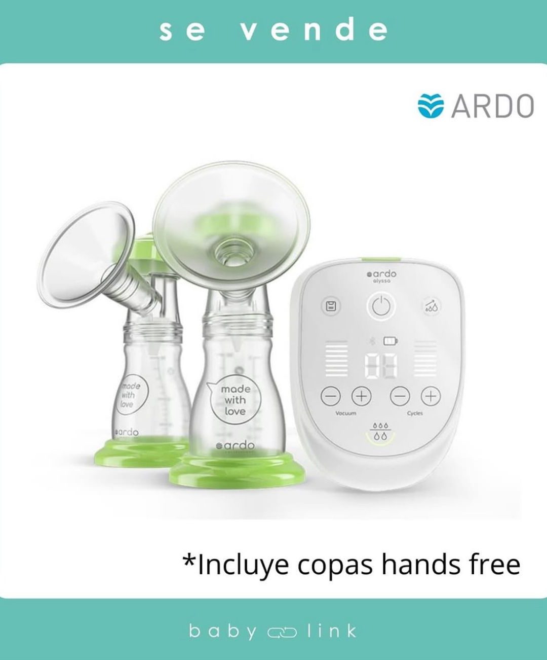 (COD:BB15966) EXTRACTOR DOBLE ARDO ALYSSA HANDS FREE