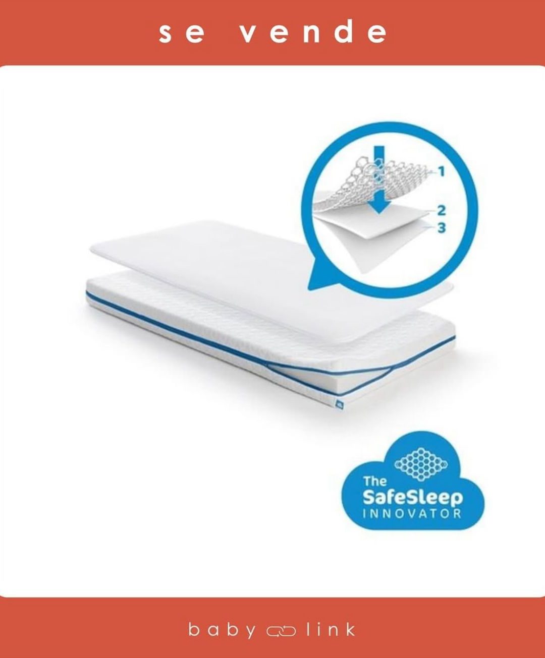 (COD:BB15973) COLCHON CUNA + FUNDA AEROSLEEP EVOLUTION 140X70
