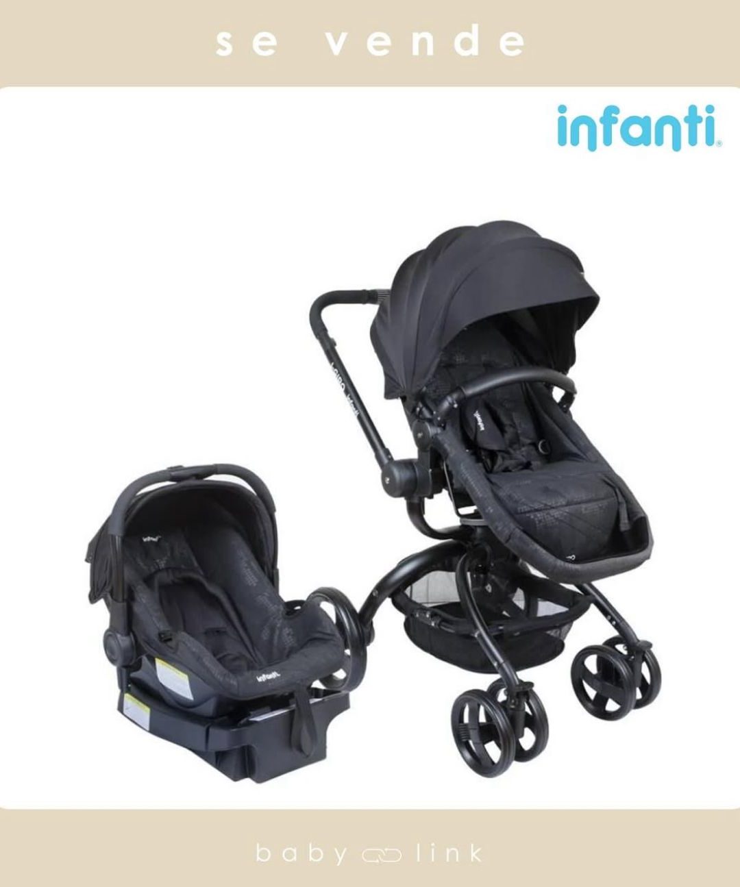 (COD:BB15987)COCHE TRAVEL SYSTEM INFANTI I-GIRO