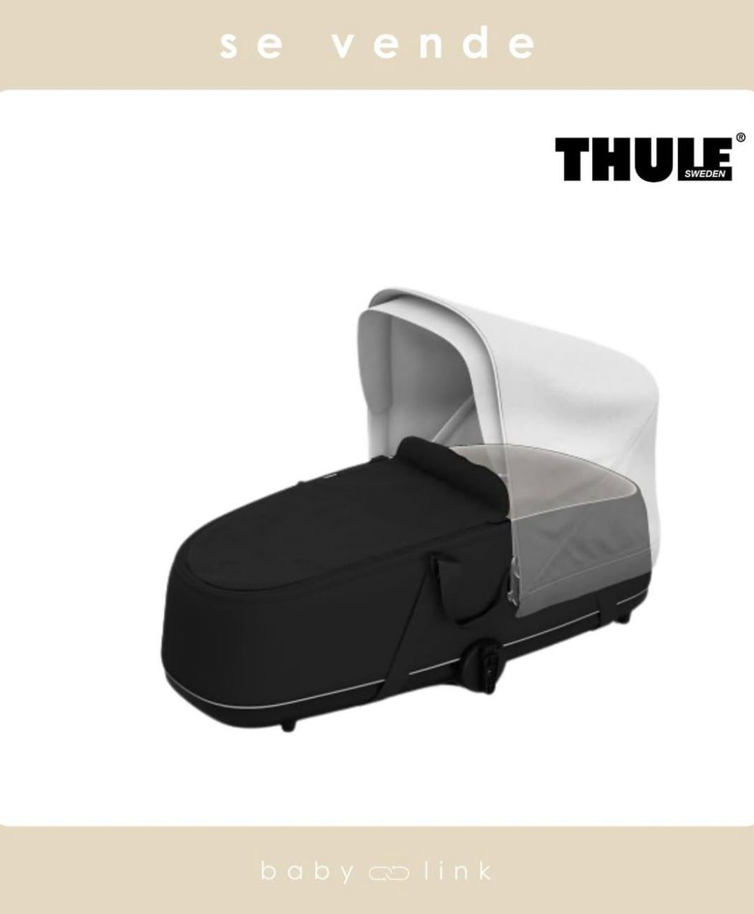 (COD:BB16024)  MOISES COCHE THULE SHINE BASSINET