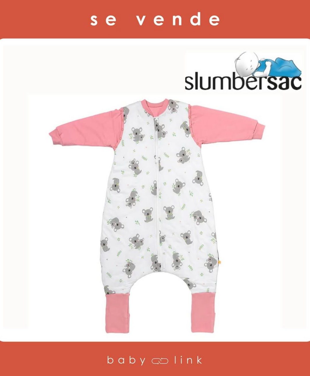 (COD:BB16038) SACO DE DORMIR SLUMBERSAC TOG 2.5, TALLA 70 CM/ 0-6 MESES