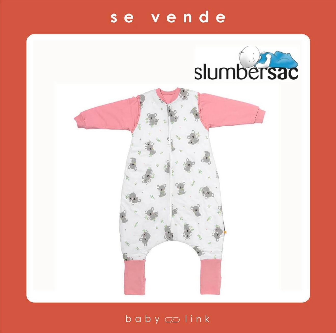 (COD:BB16038) SACO DE DORMIR SLUMBERSAC TOG 2.5, TALLA 70 CM/ 0-6 MESES