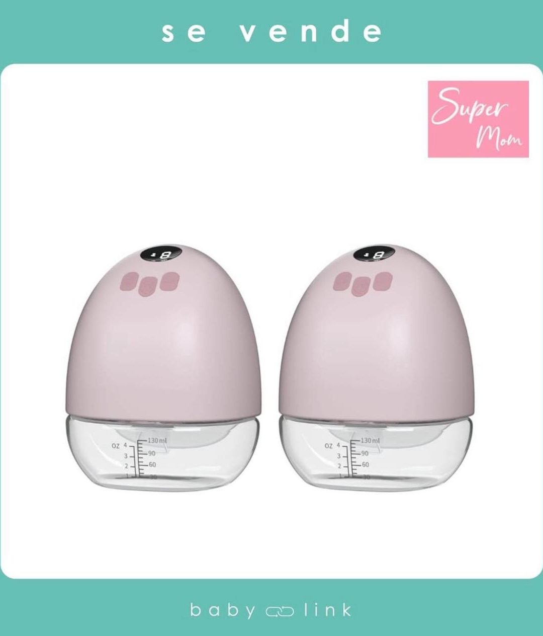 (COD:BB16049)  EXTRACTOR INALÁMBRICO SUPERMOM DROP DOBLE