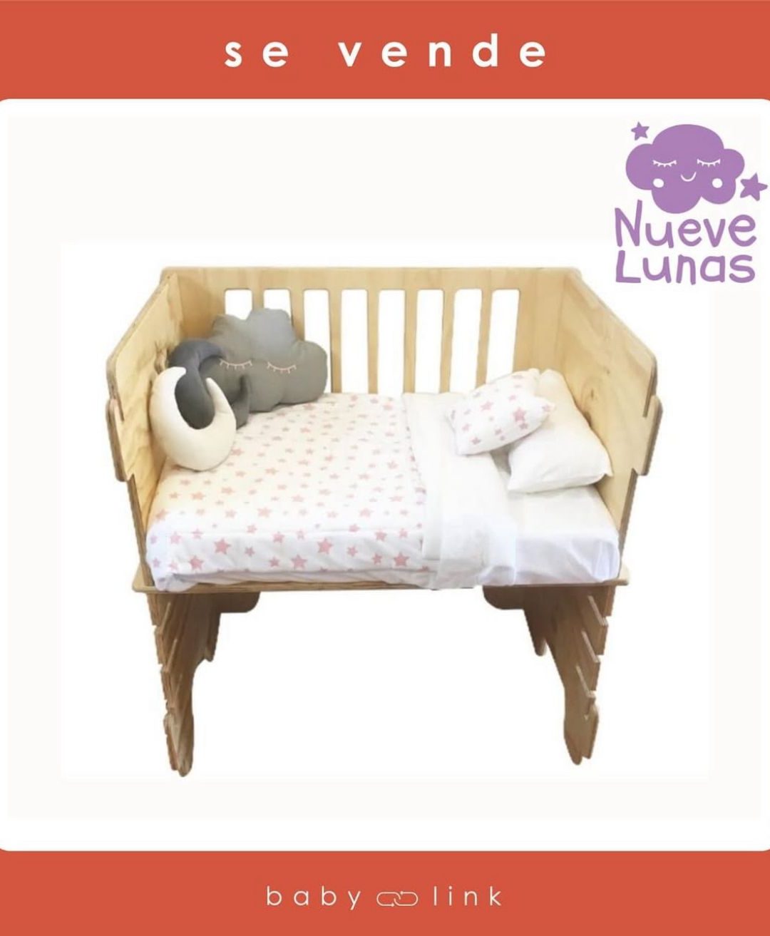 (COD:BB16101) CUNA COLECHO NUEVE LUNAS MULTI FASE + ACCESORIOS