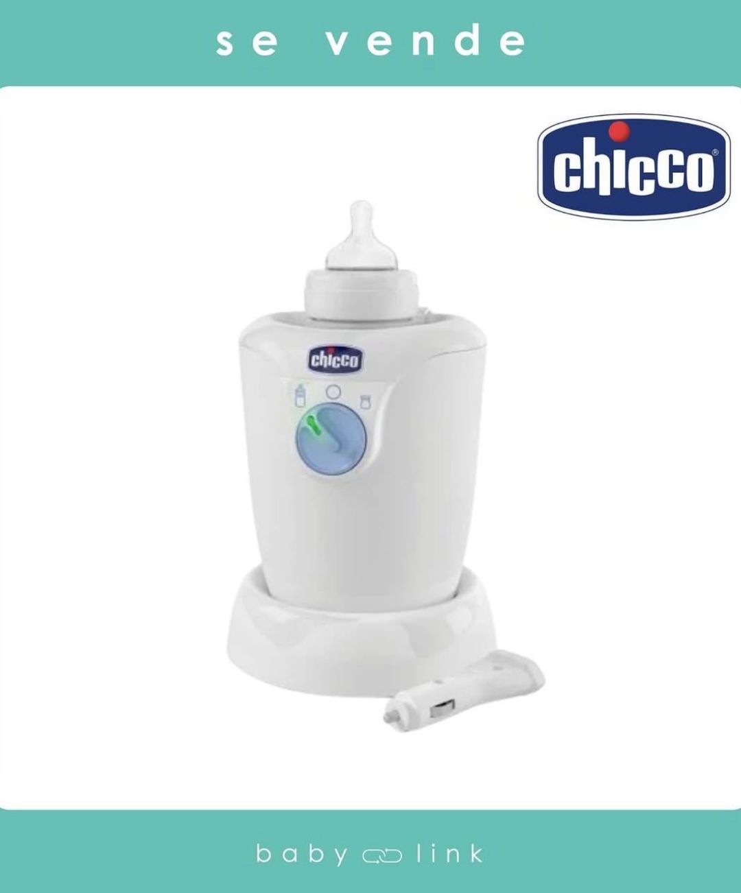 (COD:BB16102) CALENTADOR DE MAMADERAS CHICCO