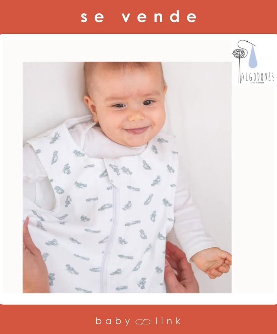 (COD:BB16121) SACO DE DORMIR ALGODONES GRADO 2/ 18-36 MESES