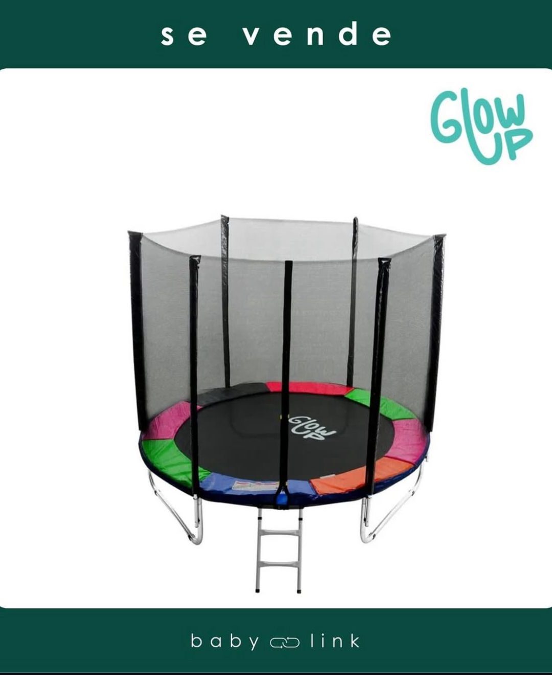(COD:BB16215) CAMA ELASTICA GLOW UP 8FT