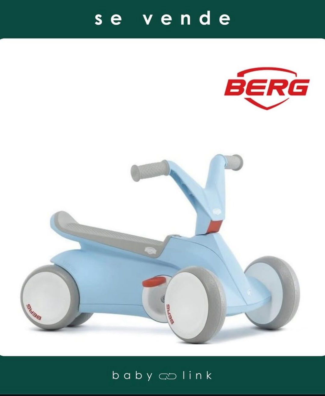(COD:BB16292) TRICICLO BERG GO2