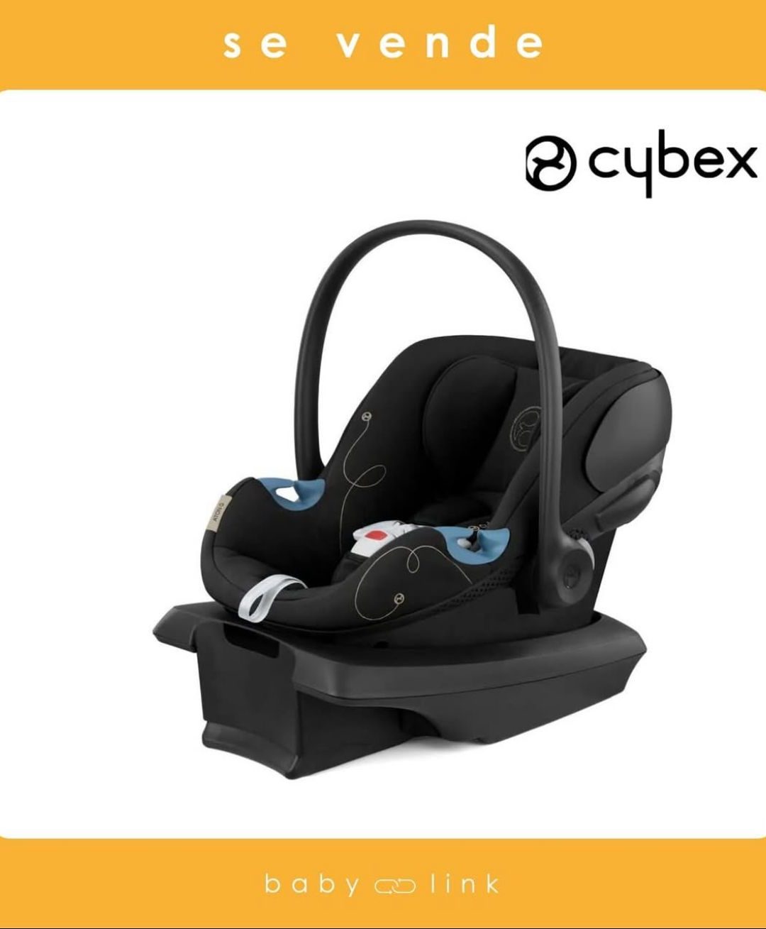 (COD:BB16360) SILLA NIDO DE AUTO CYBEX ATON G + BASE