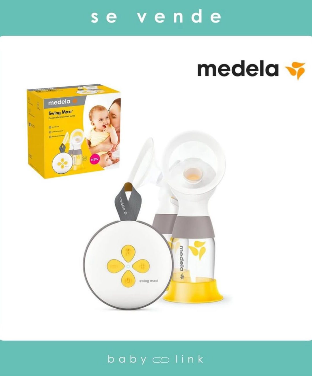 (COD:BB16441) EXTRACTOR MEDELA SWING MAXI