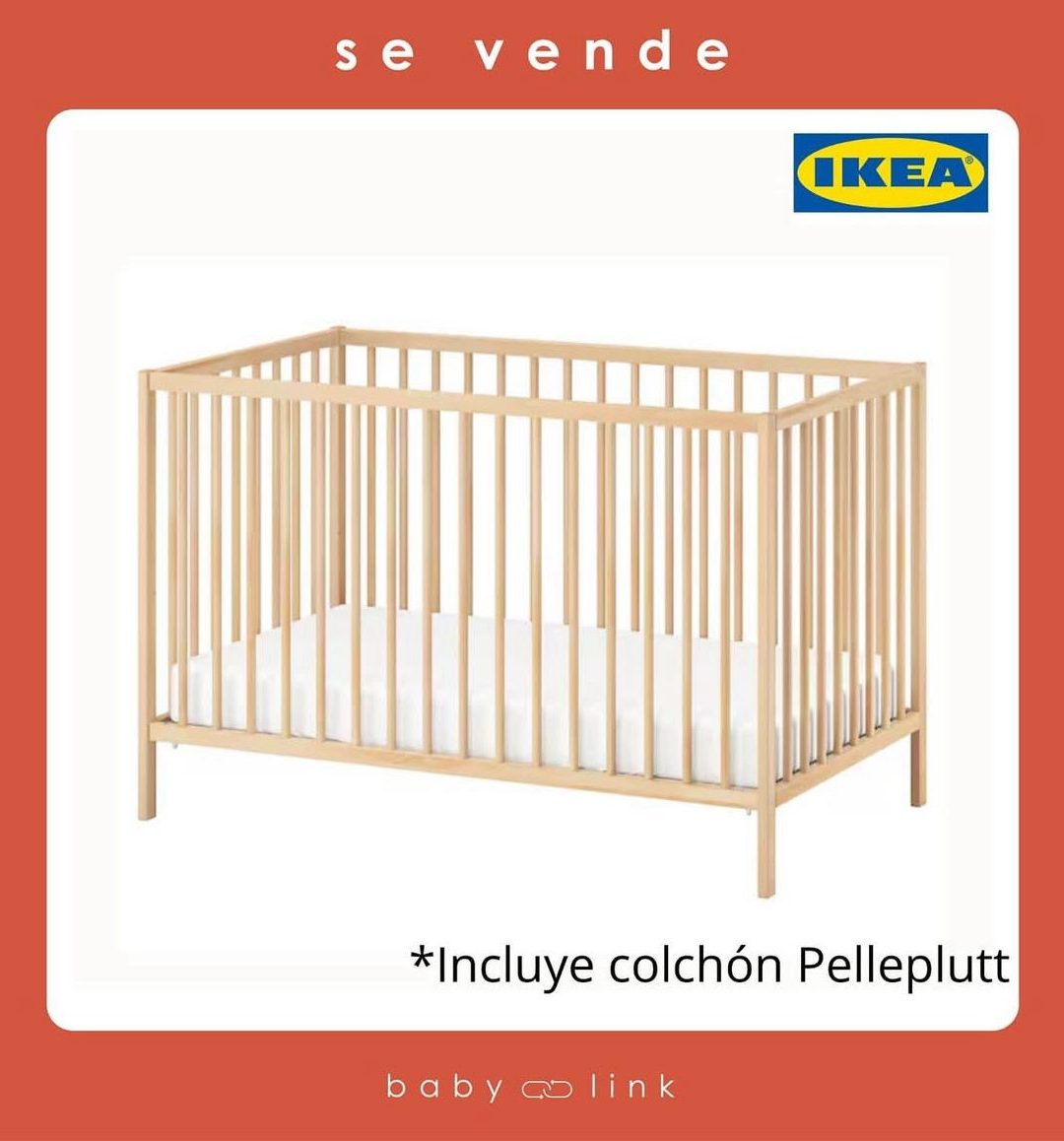(COD:BB16470) CUNA IKEA SNIGLAR + COLCHON PELLEPLUTT