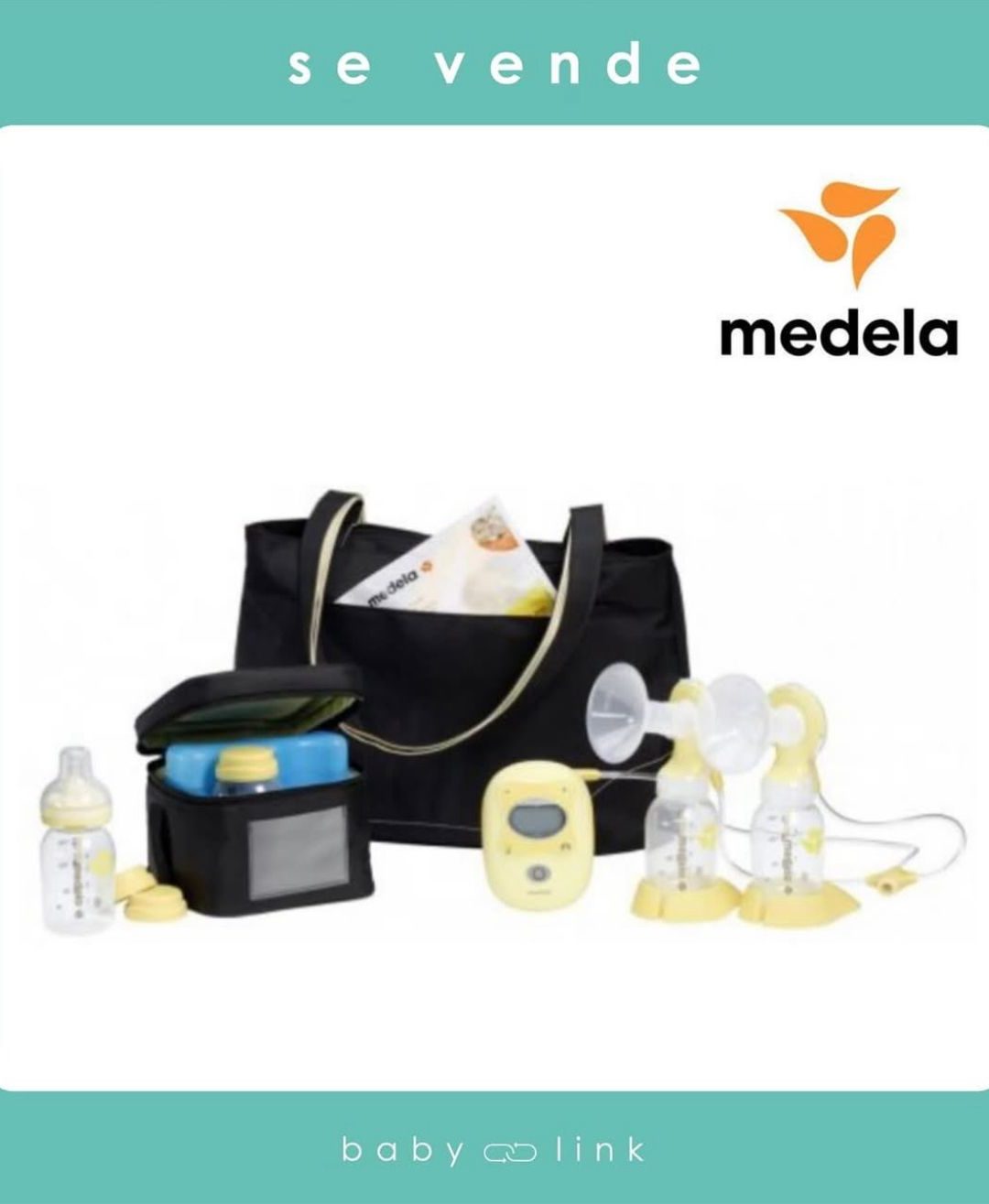 (COD:BB16526) EXTRACTOR DOBLE MEDELA FREESTYLE + ACCESORIOS