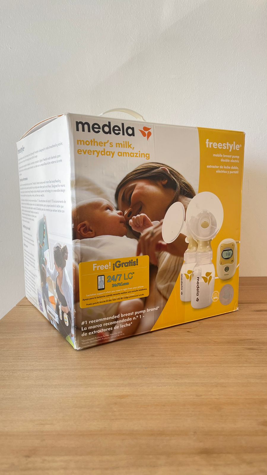 (COD:BB16526) EXTRACTOR DOBLE MEDELA FREESTYLE + ACCESORIOS - Imagen 3