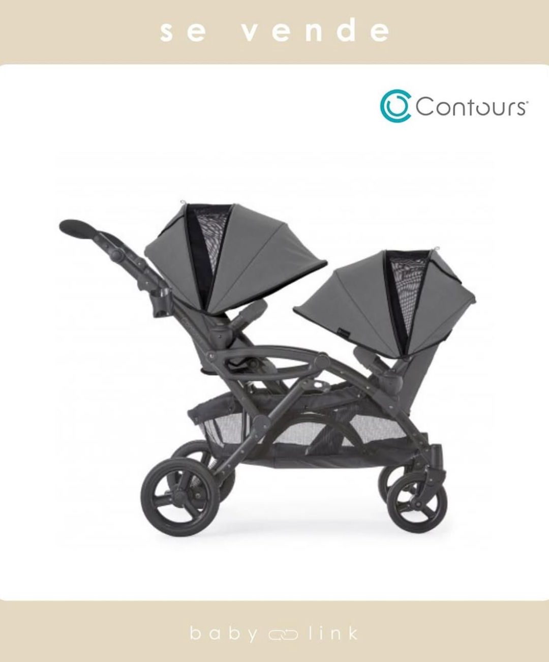 (COD:BB16539) COCHE DOBLE CONTOURS ELITE
