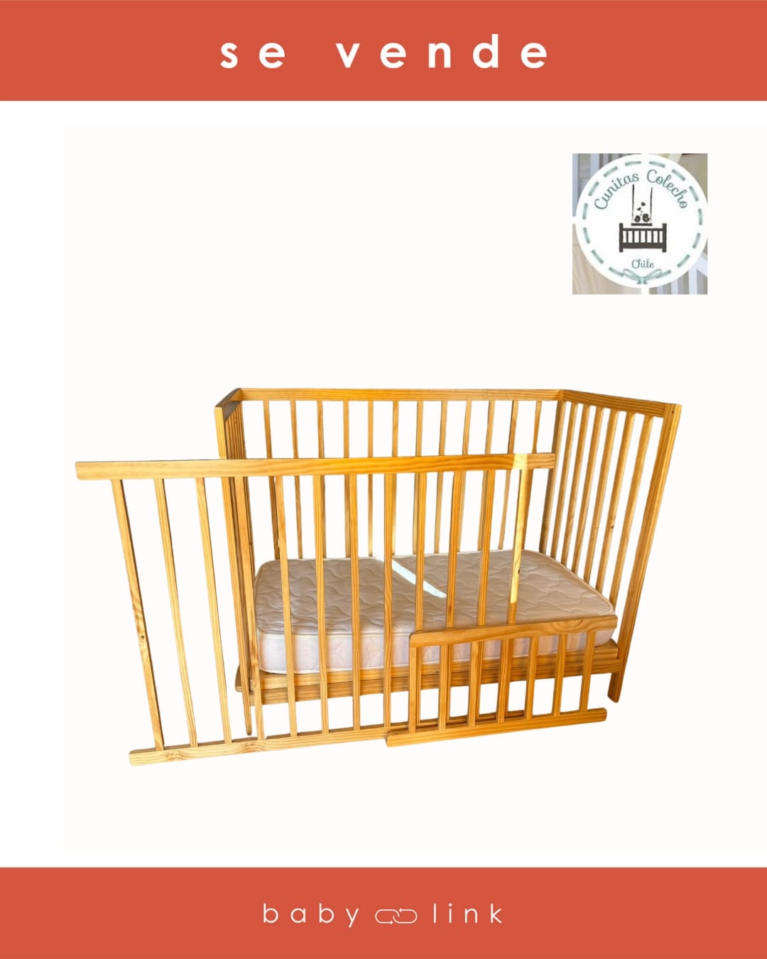 (COD:BB16964) CUNA 4 EN 1 “CUNITAS COLECHO”