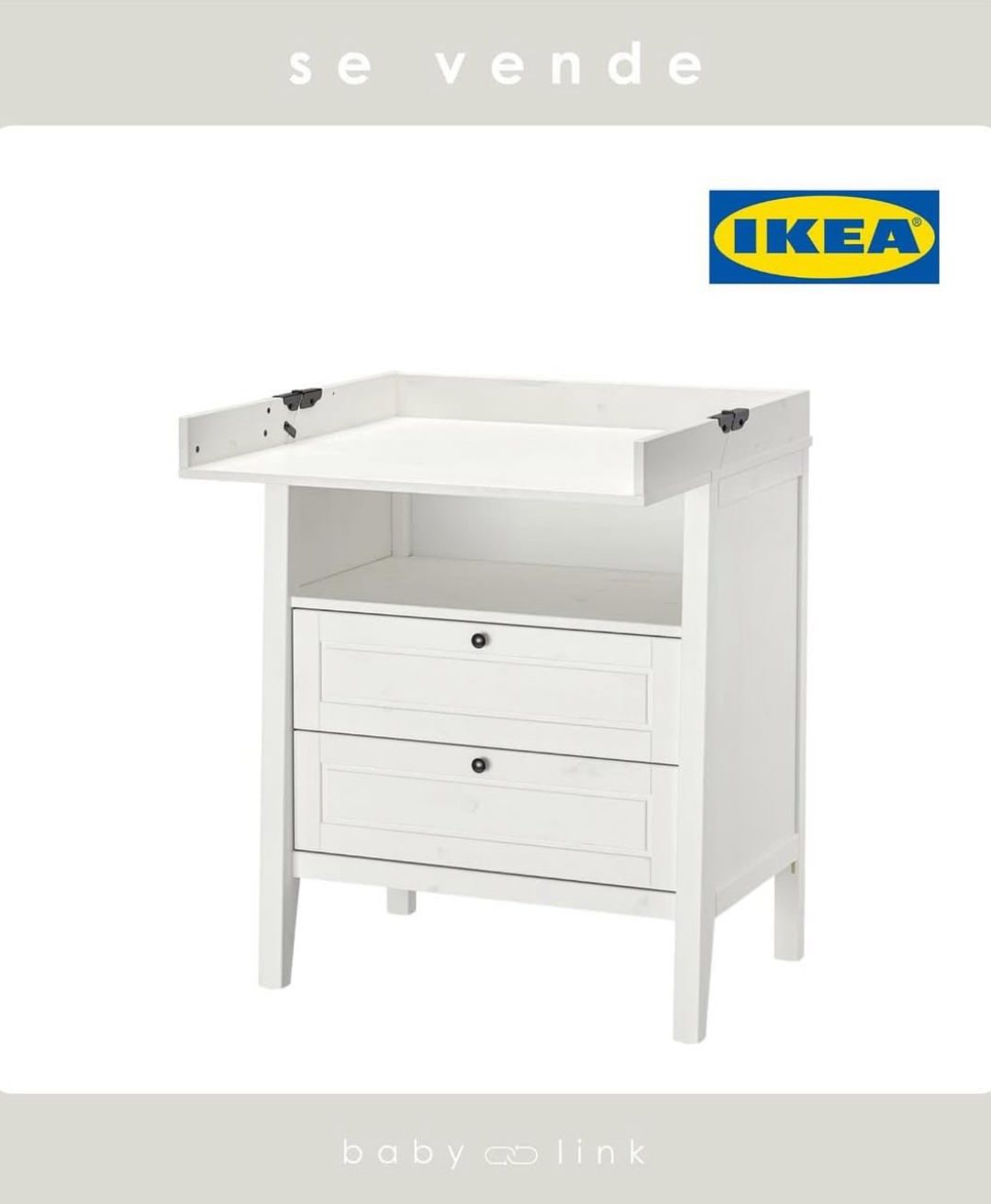 (COD:BB16559) COMODA/MUDADOR IKEA SUNDVIK