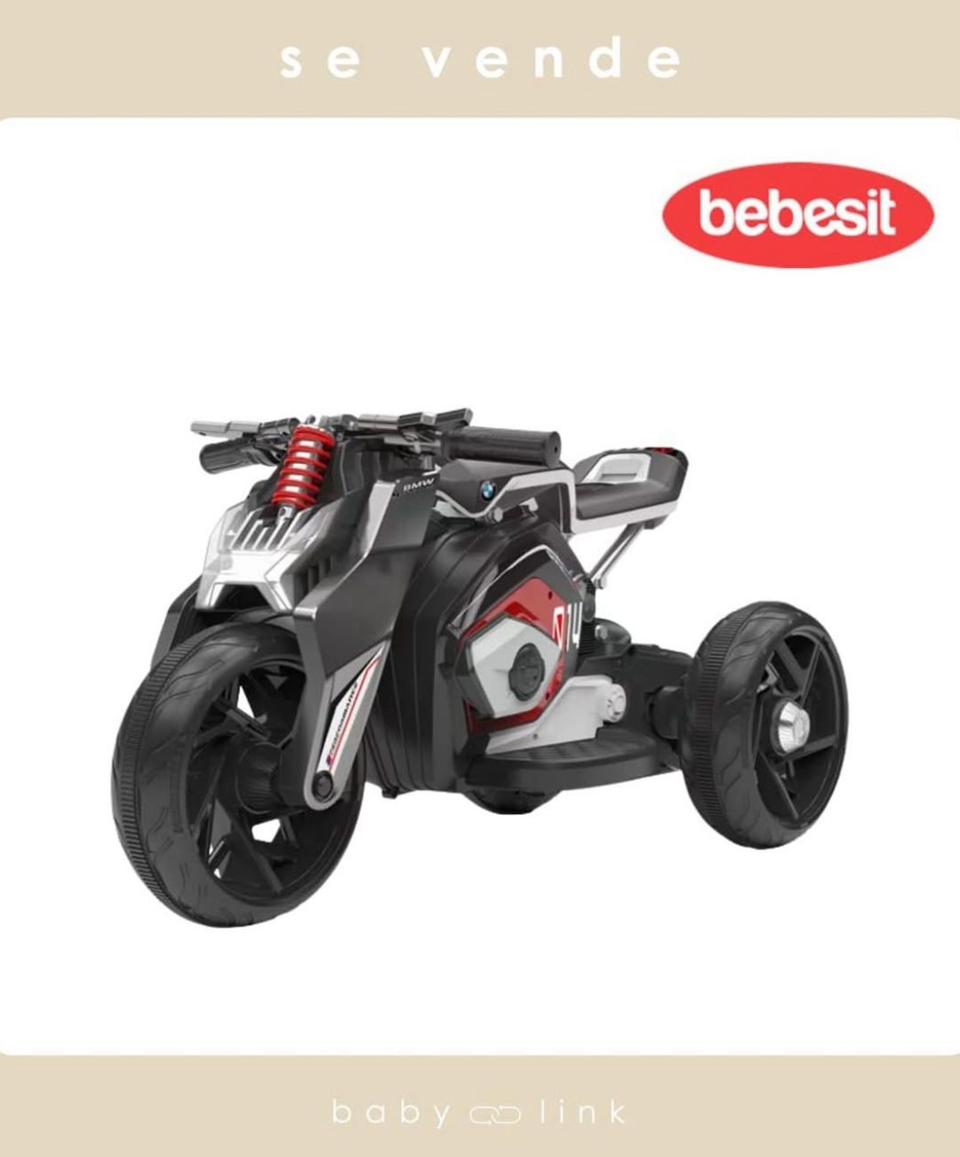 (COD:BB16560) MOTO A BATERIA BEBESIT