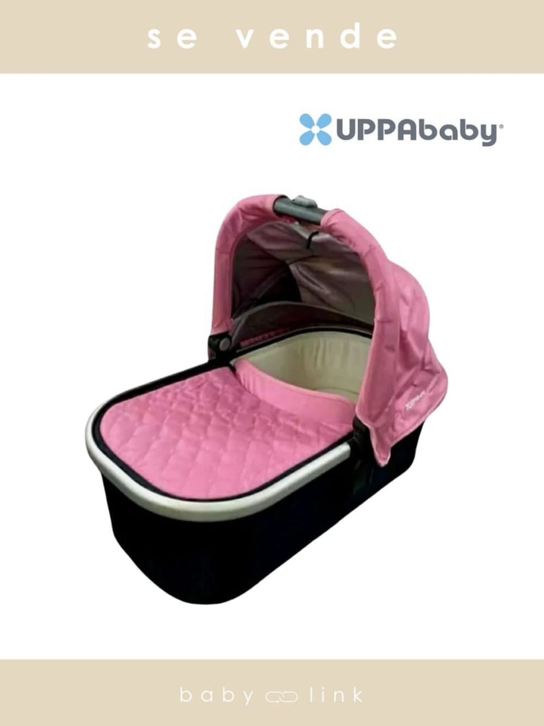 (COD:BB16617) MOISES BASSINET COCHE UPPABABY CRUZ/VISTA