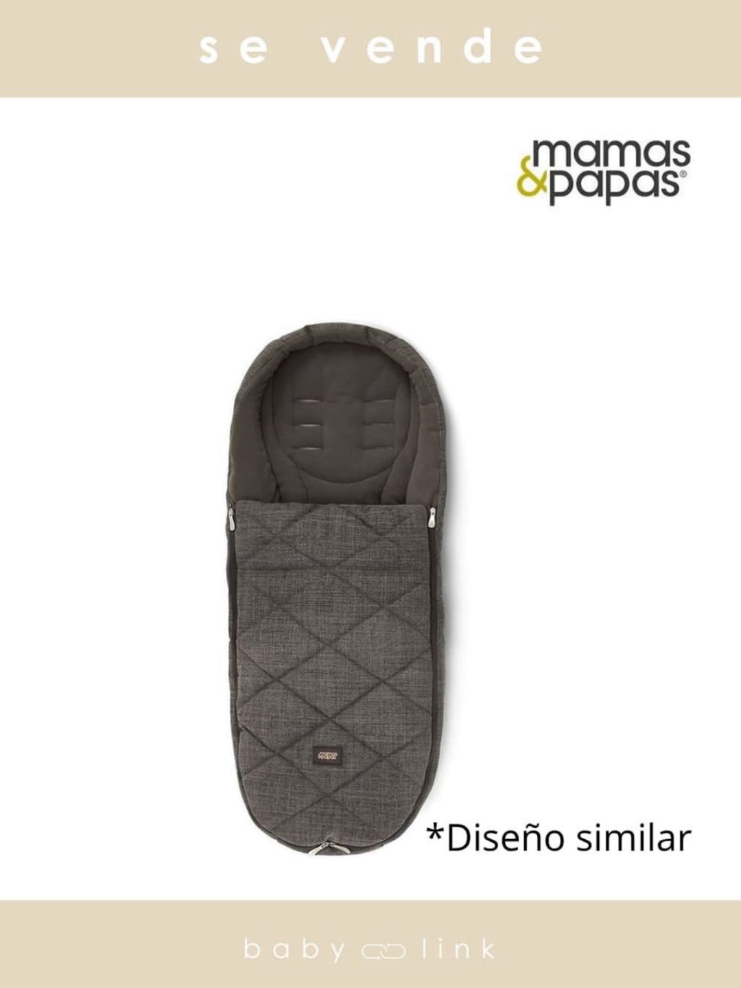 (COD:BB16630) SACO COCHE MAMAS&PAPAS