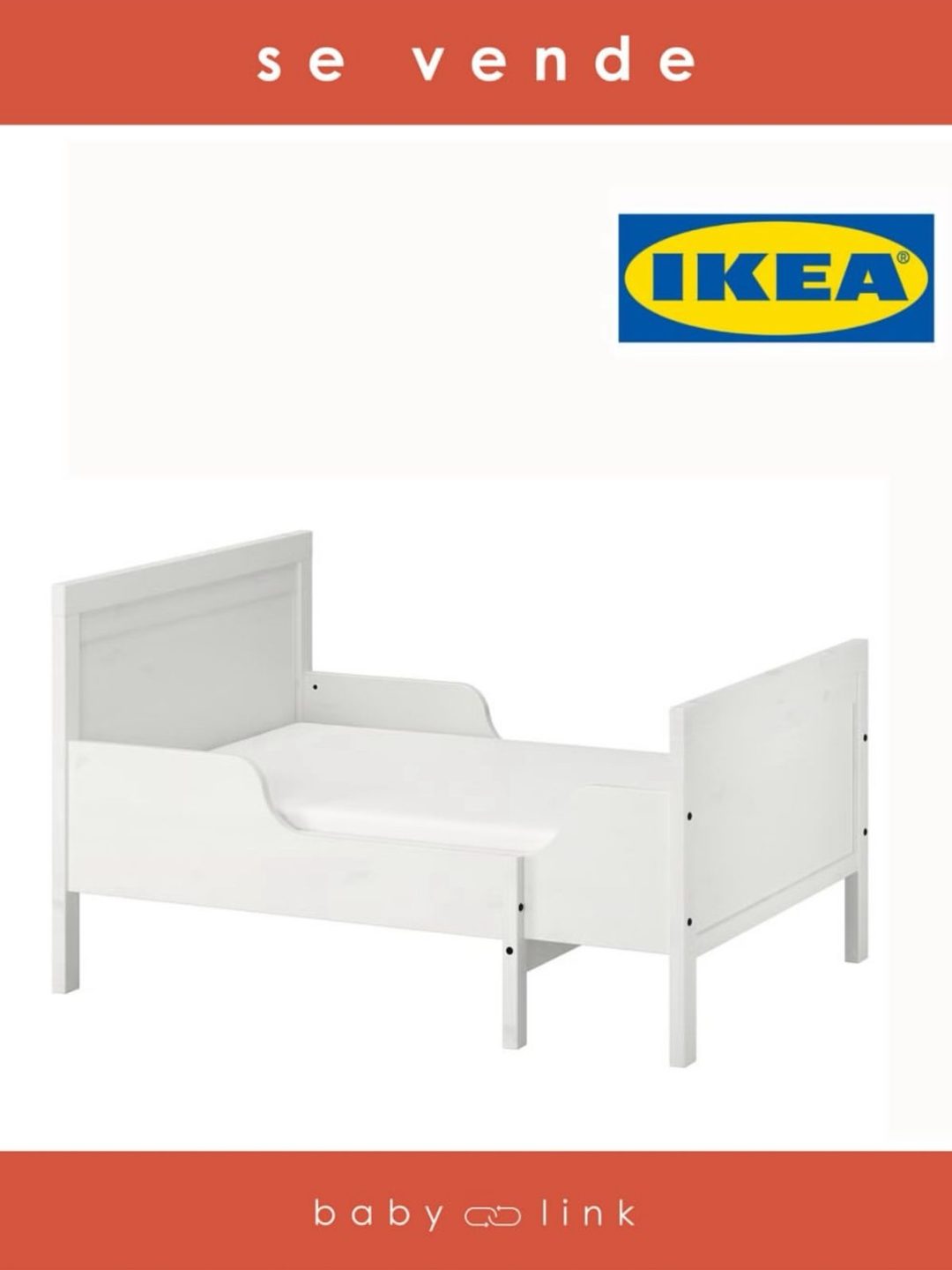 COD:BB16636) CAMA EXTENSIBLE IKEA SUNDVIK