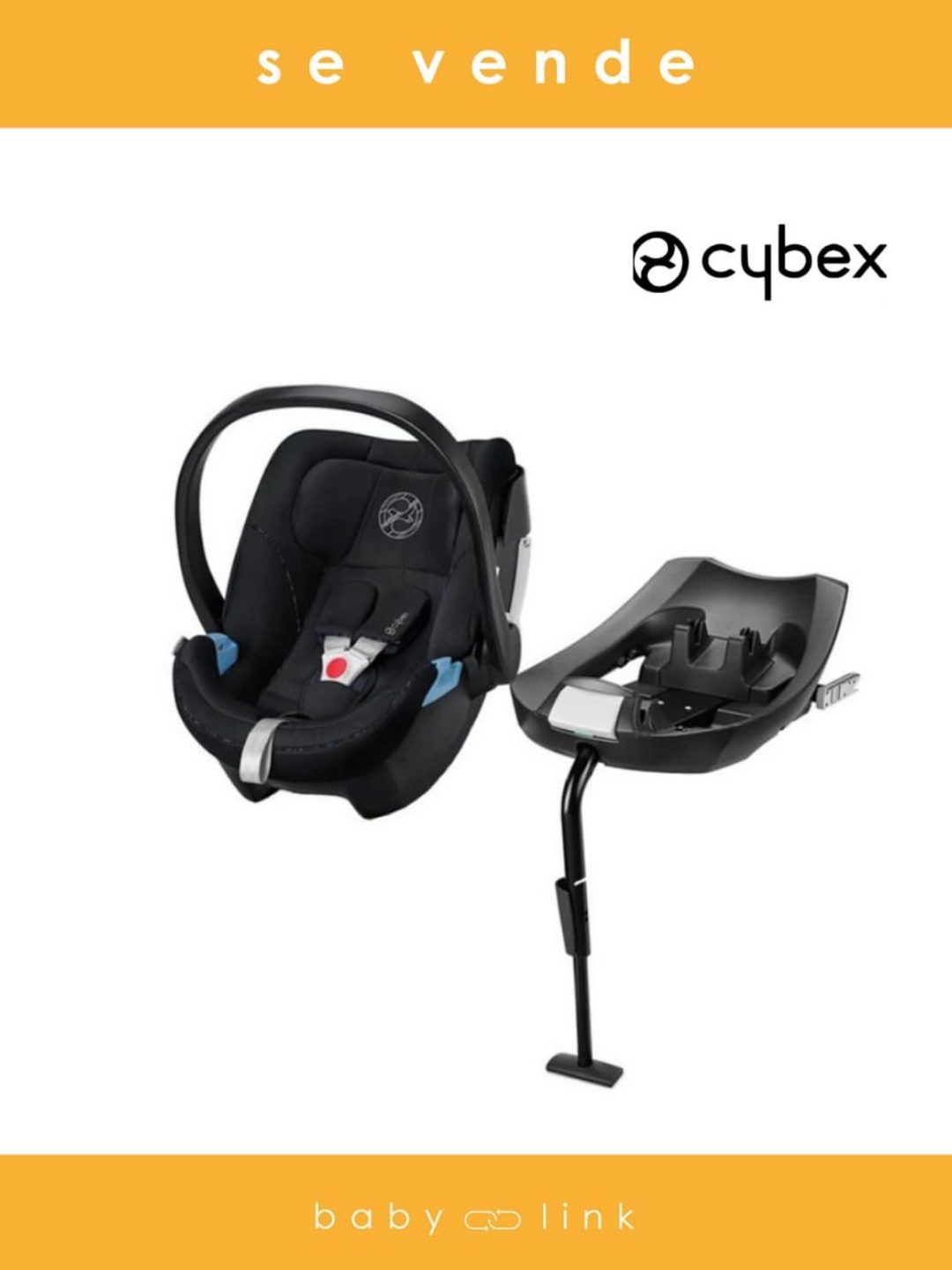(COD:BB16694) SILLA NIDO DE AUTO CYBEX ATON 5 + BASE