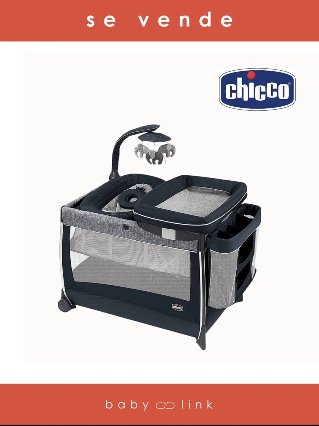 (COD:BB16702) CUNA PACK AND PLAY CHICCO LULLABY DREAM