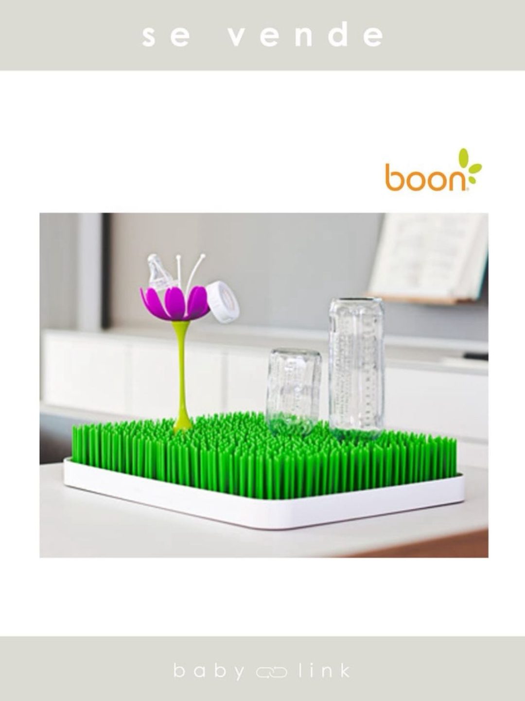 (COD:BB16723) SECADOR MAMADERAS BOON GRASS + ACCESORIOS