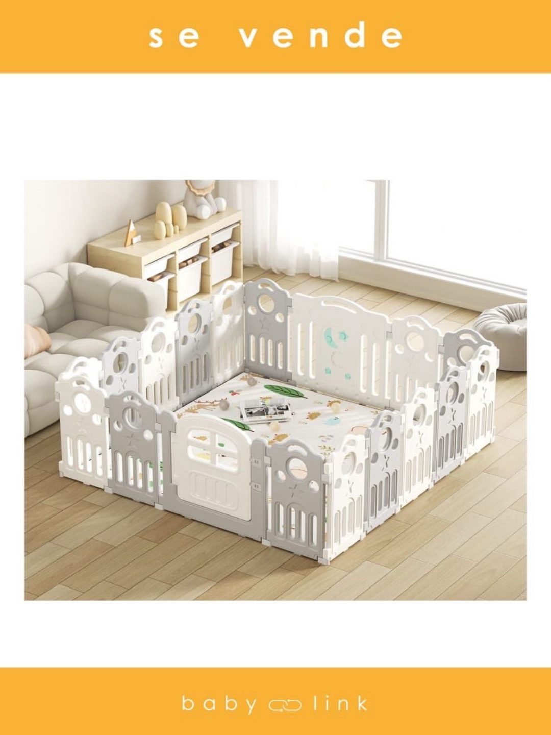 (COD:BB16768) CORRAL + PLAYMAT CORRAL BEBE