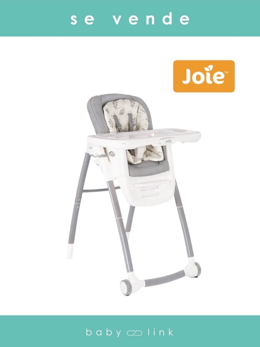 (COD:BB16854) SILLA DE COMER JOIE PETITE FERN