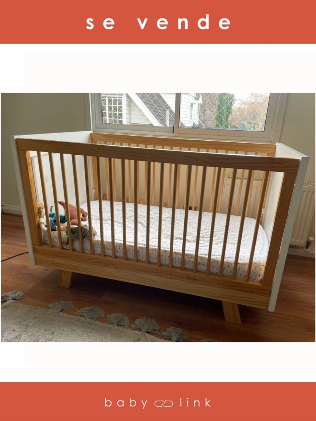 (COD:BB16915) CUNA MADERA + COLCHON