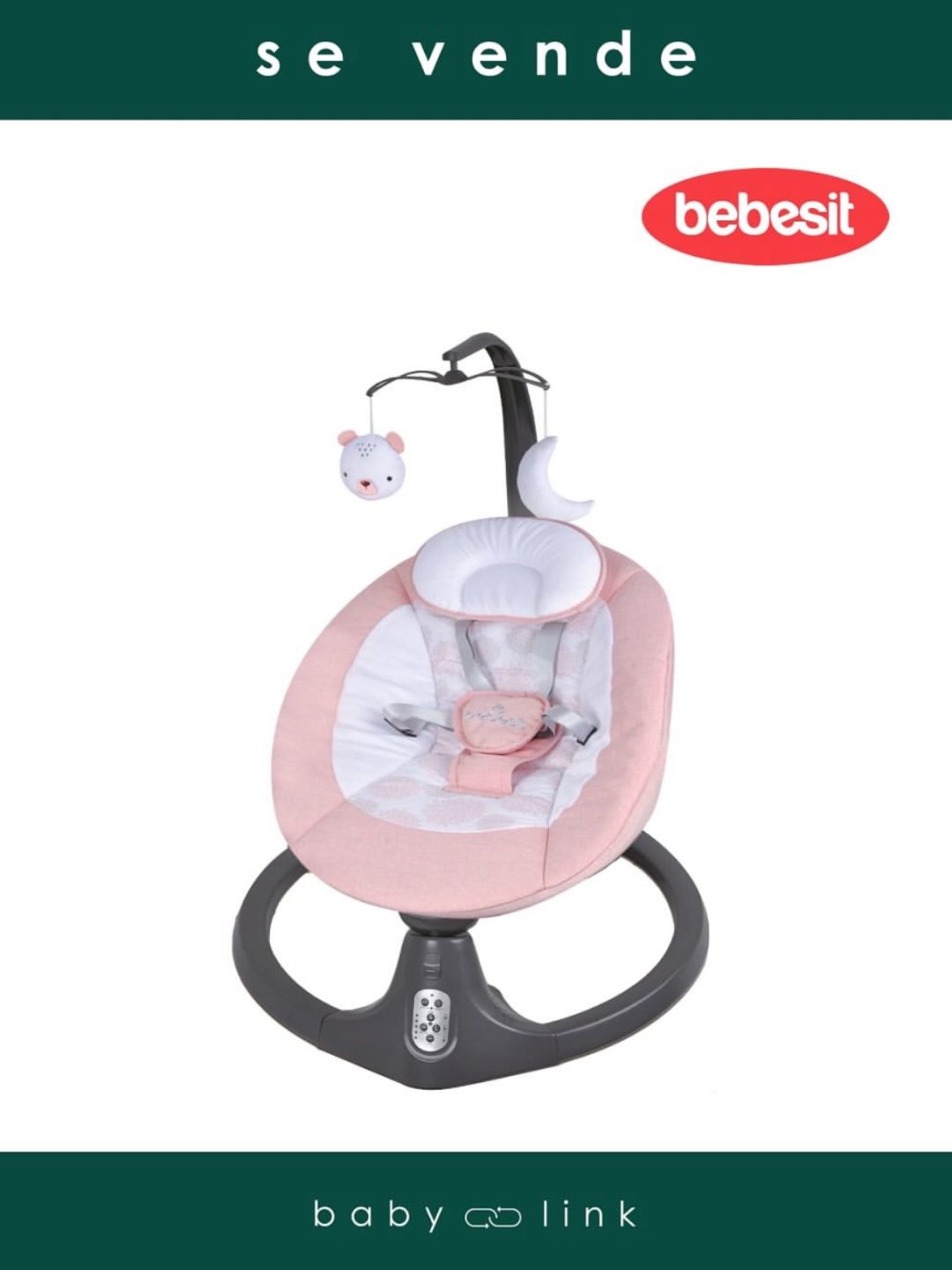(COD:BB17004) SILLA NIDO MECEDORA BEBESIT SWING