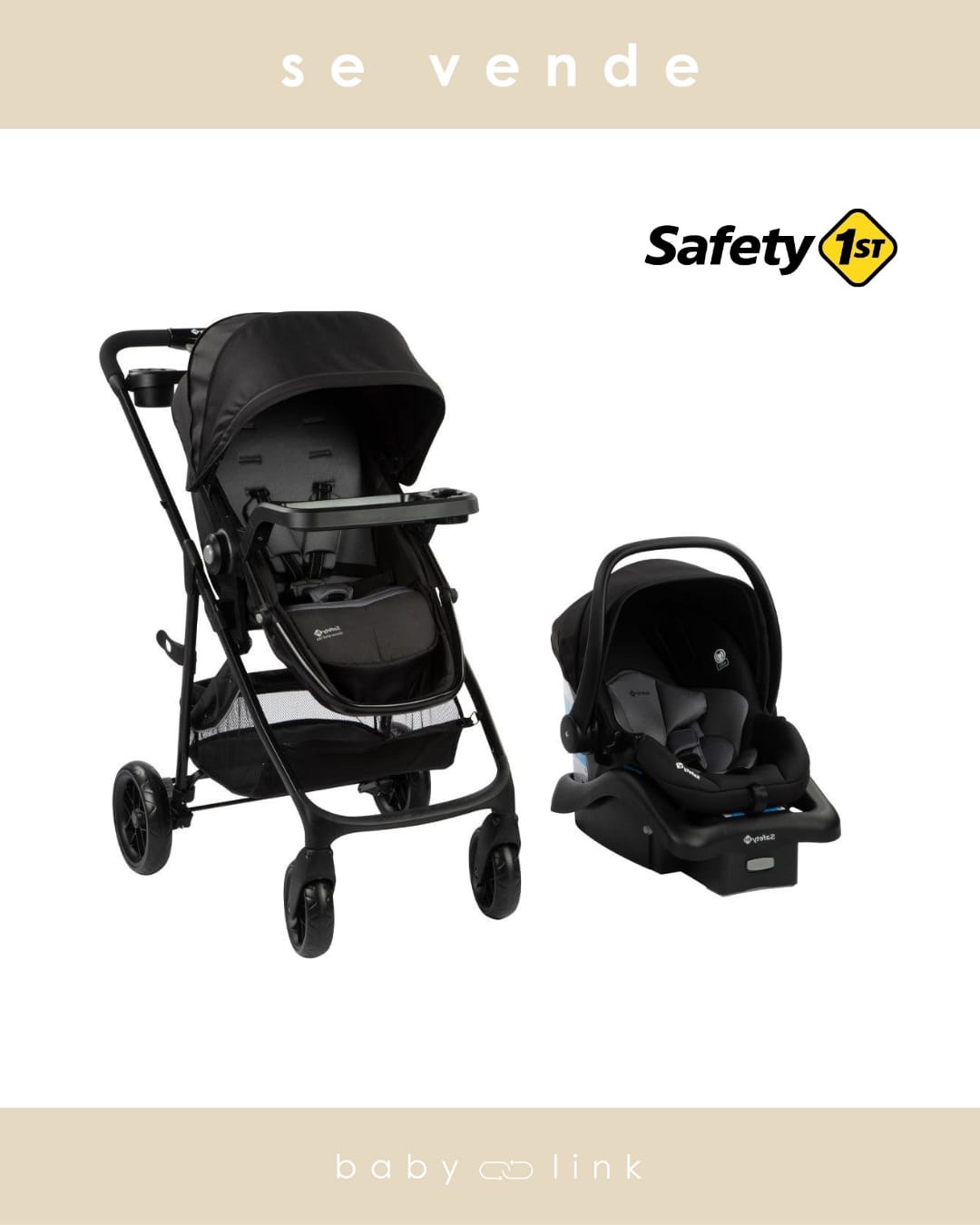 (COD:BB17173) COCHE TRAVEL SYSTEM SAFETY 1ST GROW AND GO NIGHTSKY LINE