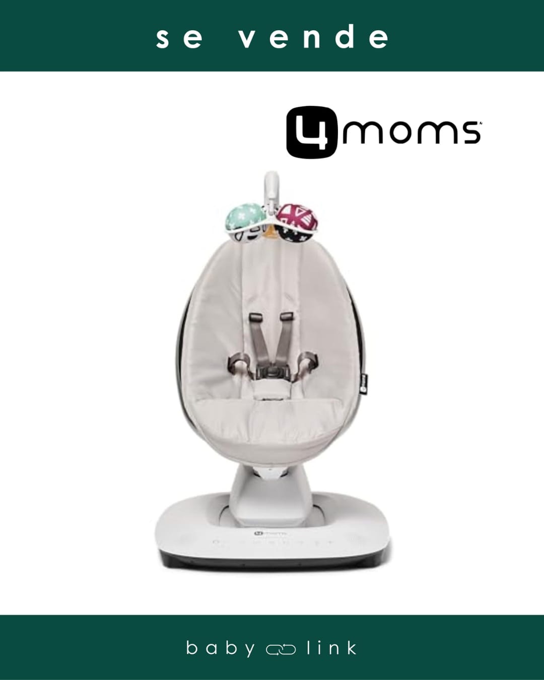 (COD:BB17245) MECEDORA 4MOMS MAMAROO