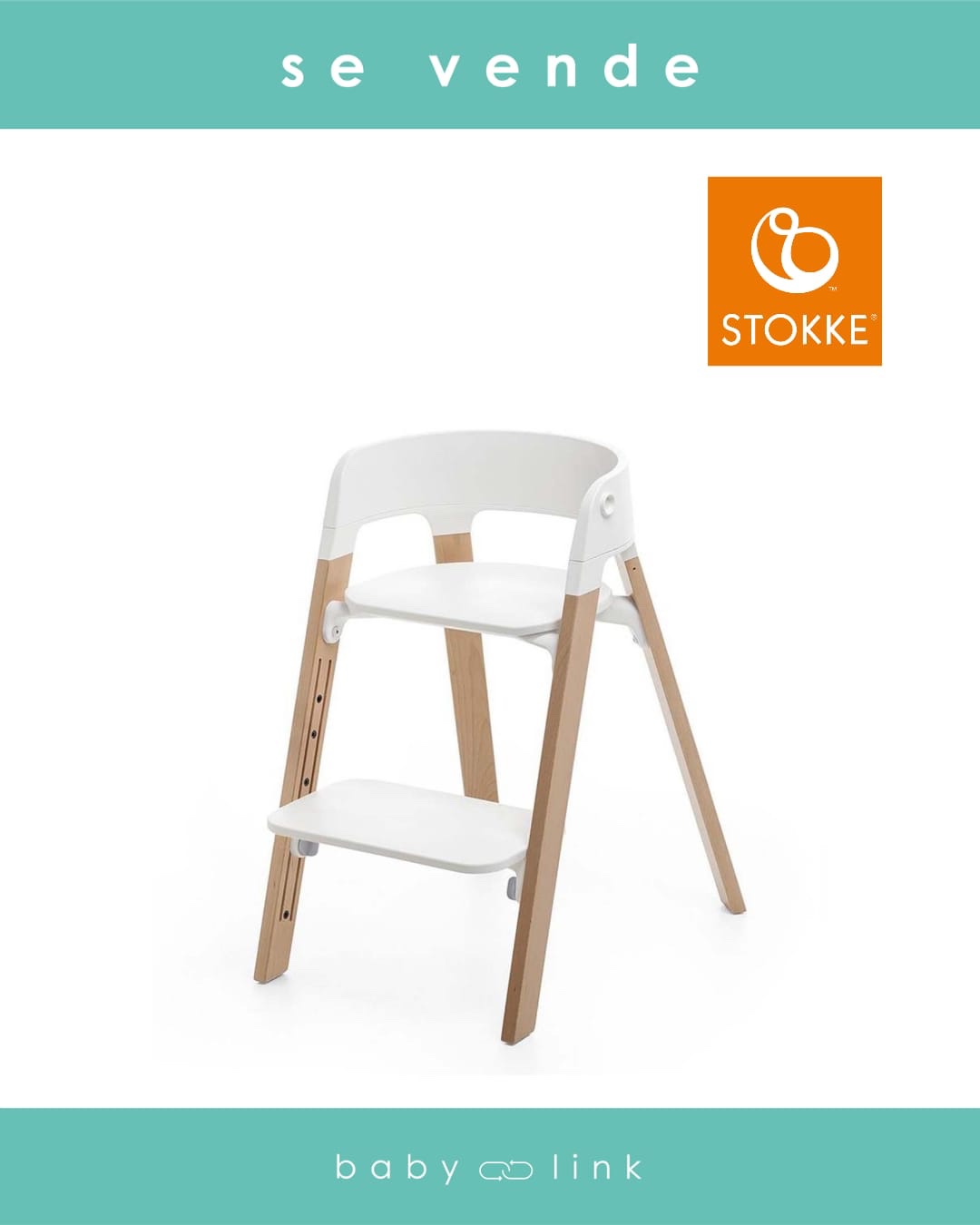 (COD:BB17604) SILLA DE COMER STOKKE STEPS