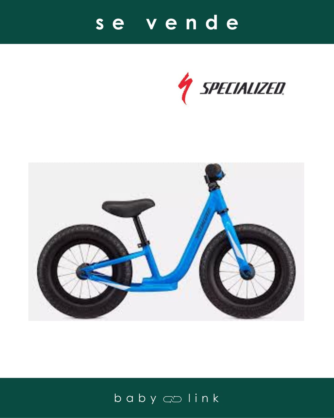 (COD:BB17700) BICICLETA SPECIALIZED BALANCE ARO 12