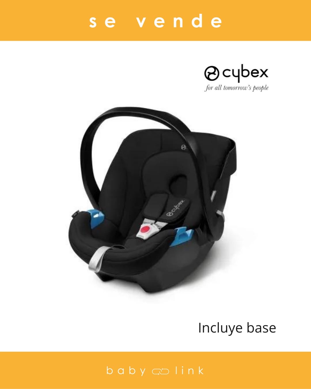 (COD:BB17524) SILLA NIDO DE AUTO CYBEX ATON 5
