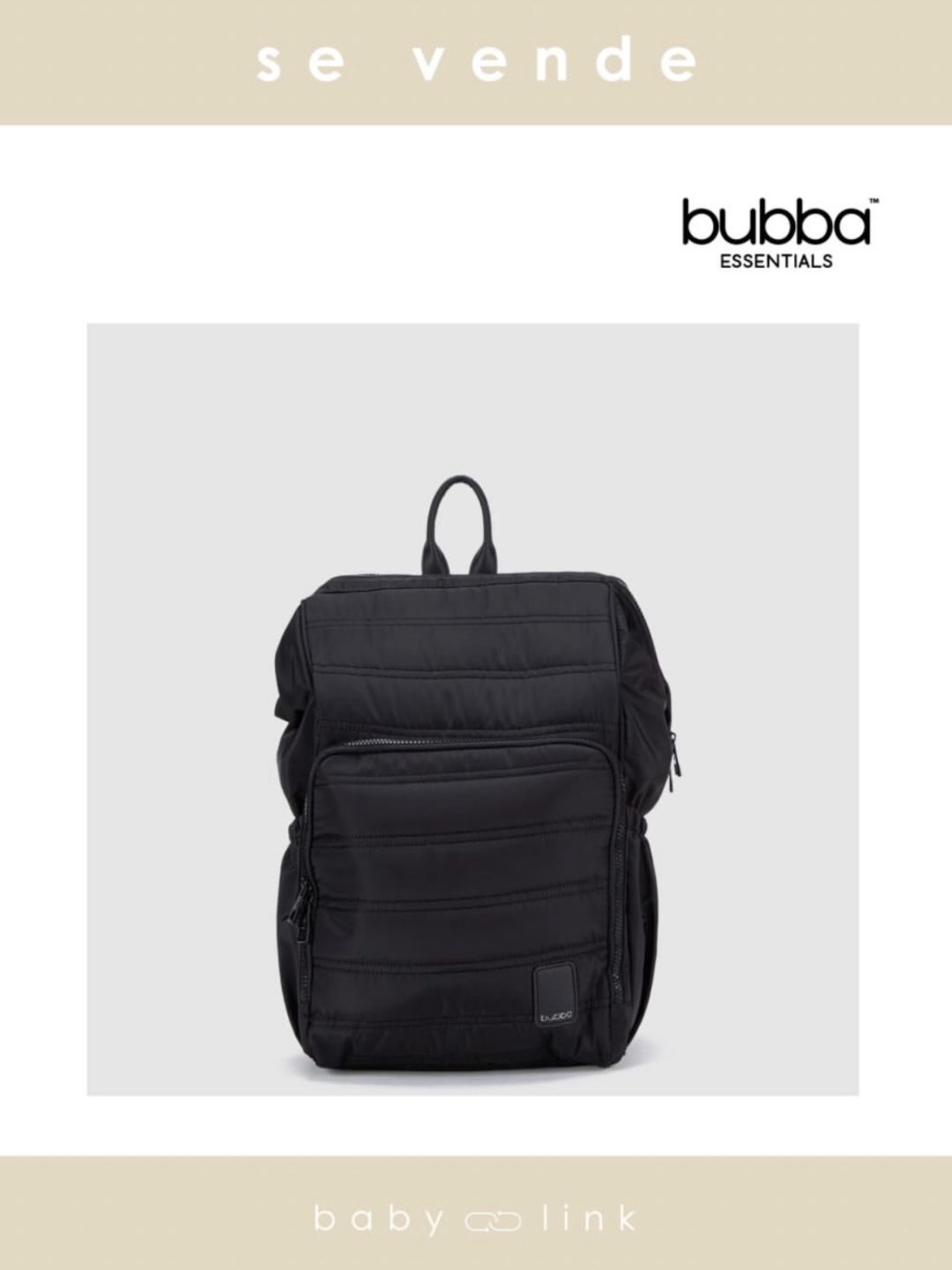(COD:BB17617) MOCHILA PAÑALERA BUBBA MOM