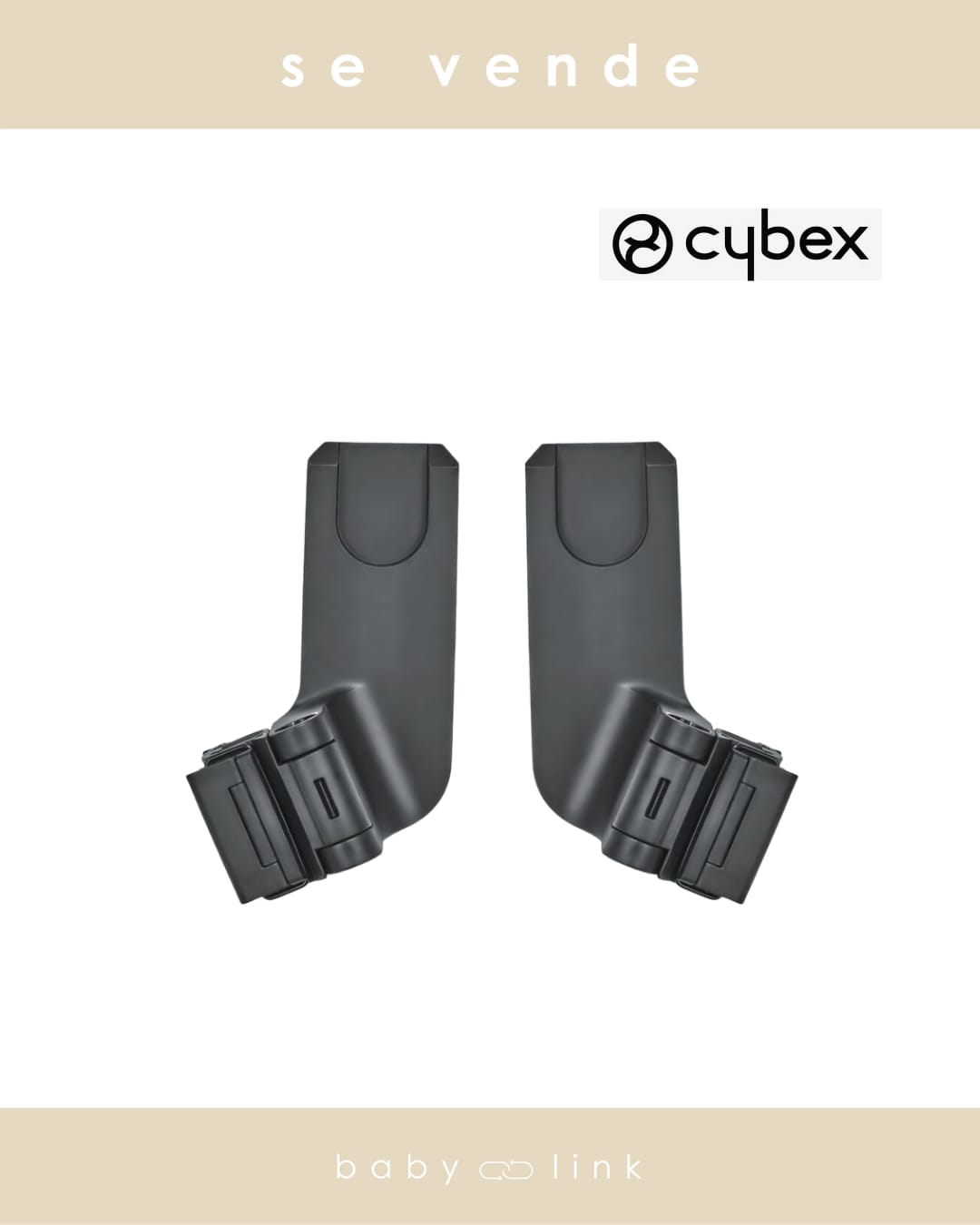 (COD:BB17889) ADAPTADORES COCHE CYBEX ORFEO/LIBELLE