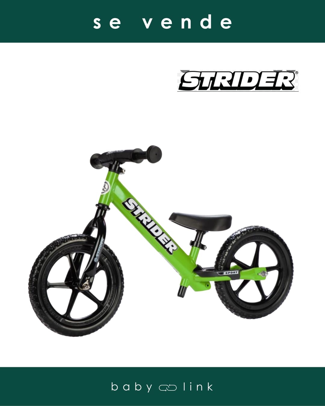 (COD:BB18103) BICICLETA EQUILIBRIO STRIDER ARO 12