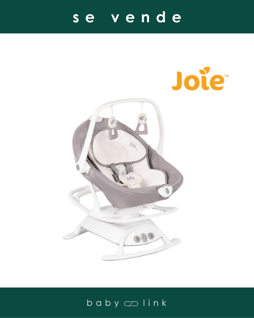 (COD:BB18458) SILLA MECEDORA JOIE SANSA FERN