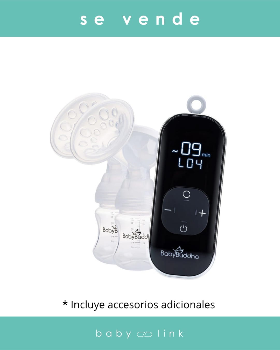 (COD:BB18455) EXTRACTOR BABYBUDDHA 2.0 + SET DE LACTANCIA