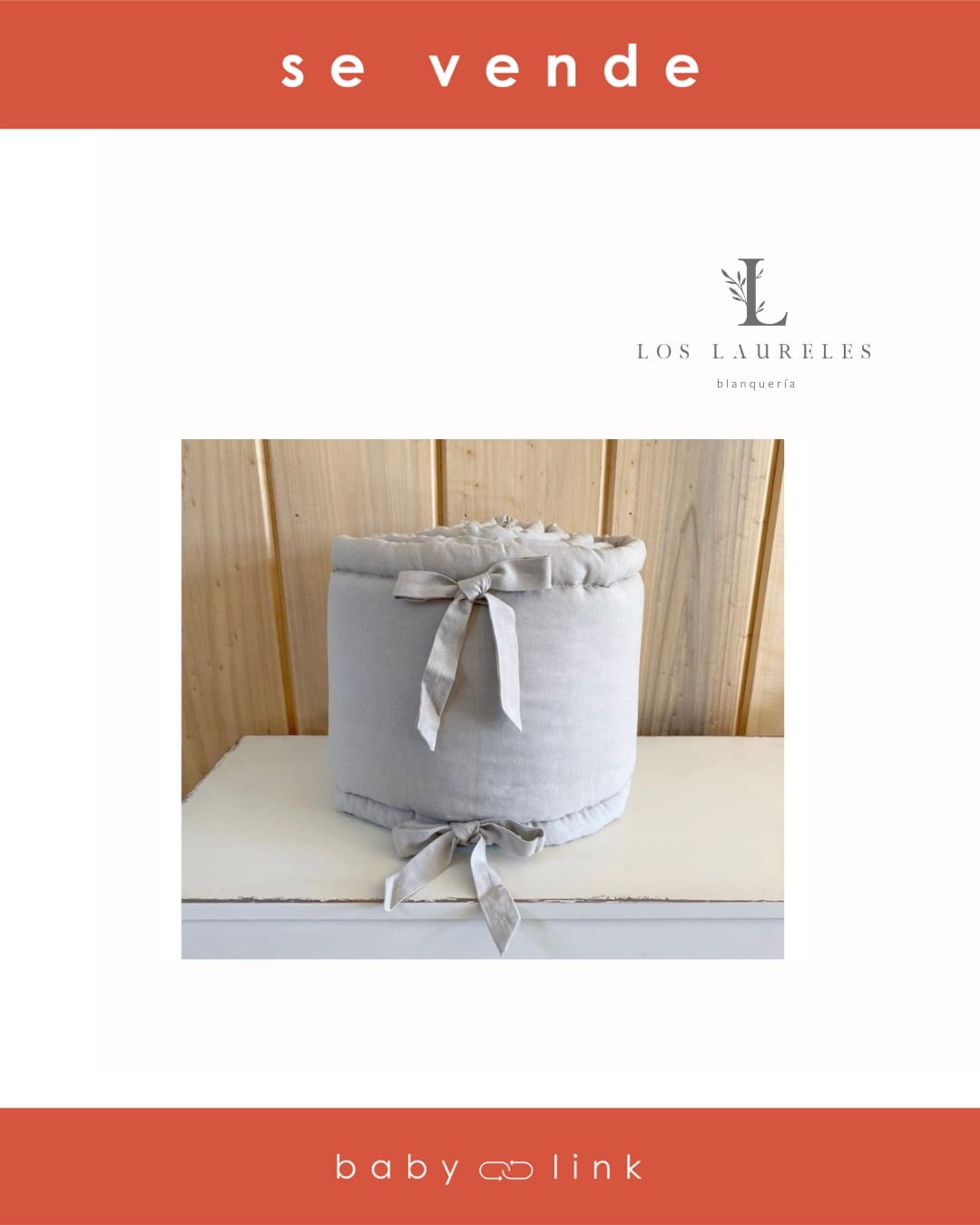 (COD:BB18329) PROTECTOR CUNA LOS LAURELES BLANQUERIA
