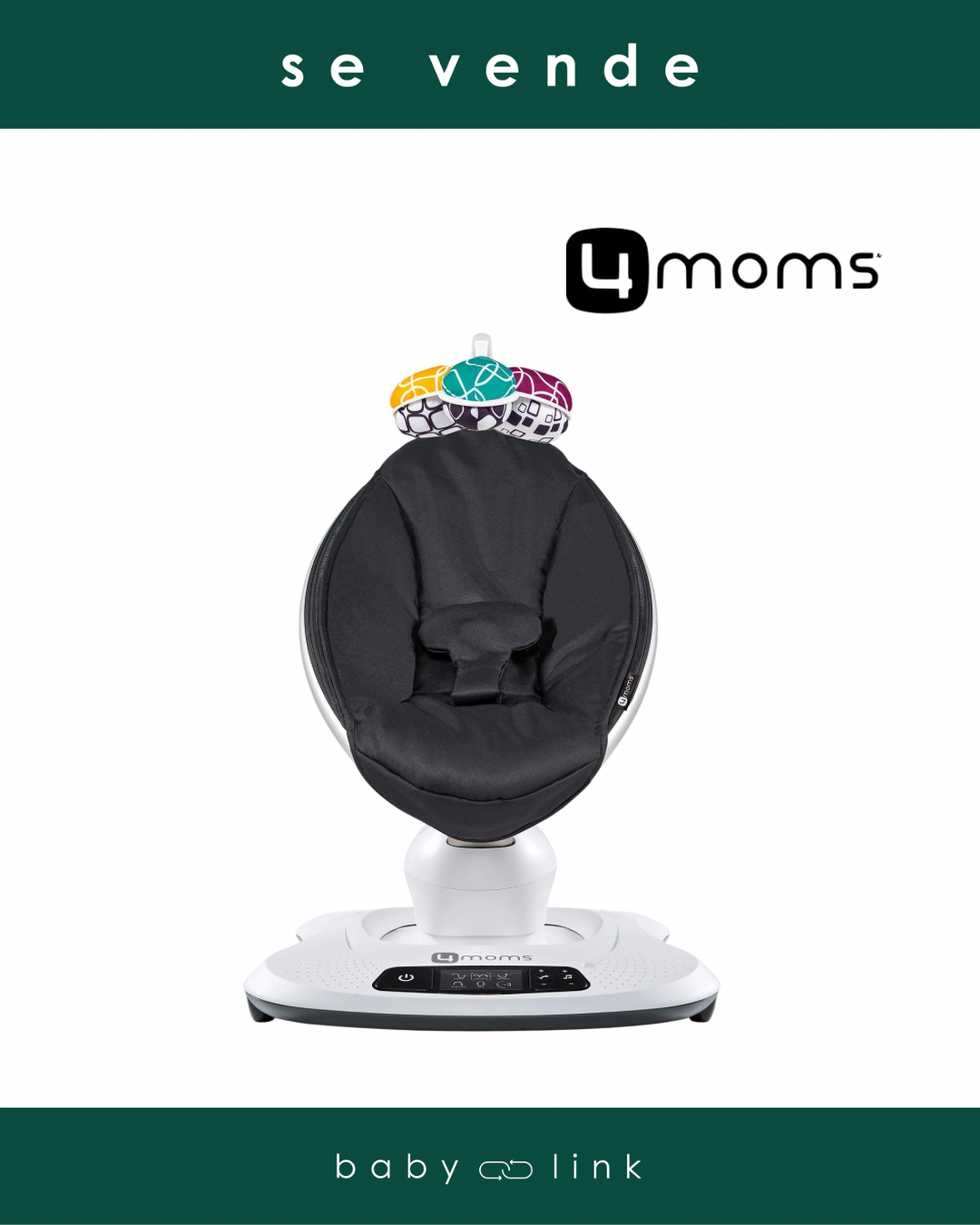 (COD:BB18479) MECEDORA ELÉCTRICA 4MOMS MAMAROO