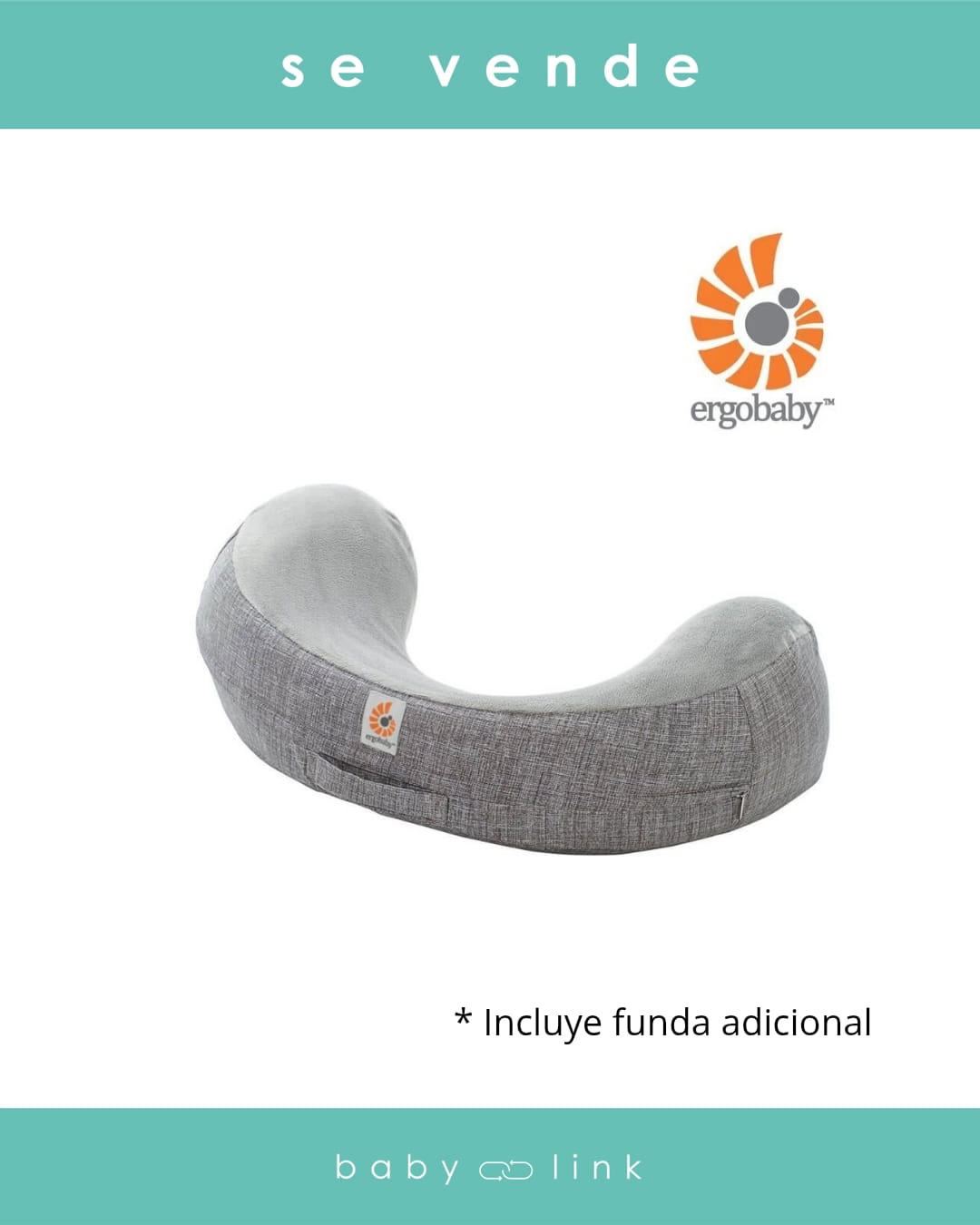 (COD:BB18357) COJIN LACTANCIA ERGOBABY