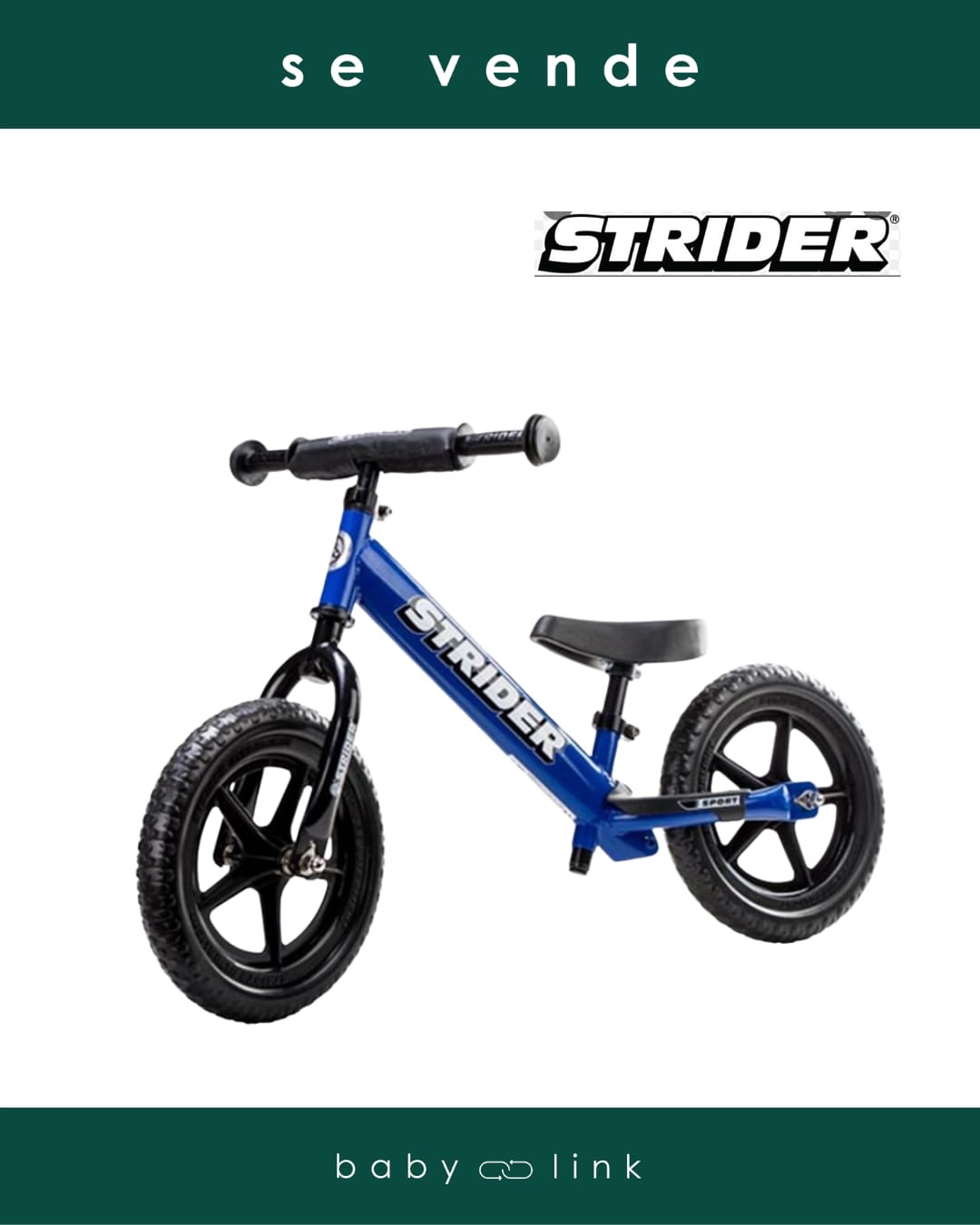 (COD:BB18370) BICICLETA EQUILIBRIO STRIDER ARO 12