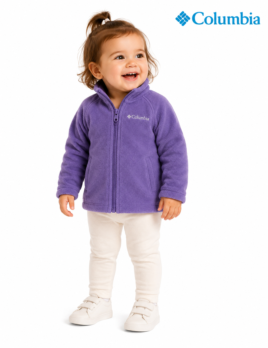 (COD: VI-114) POLAR MORADO COLUMBIA TALLA 18-24 MESES