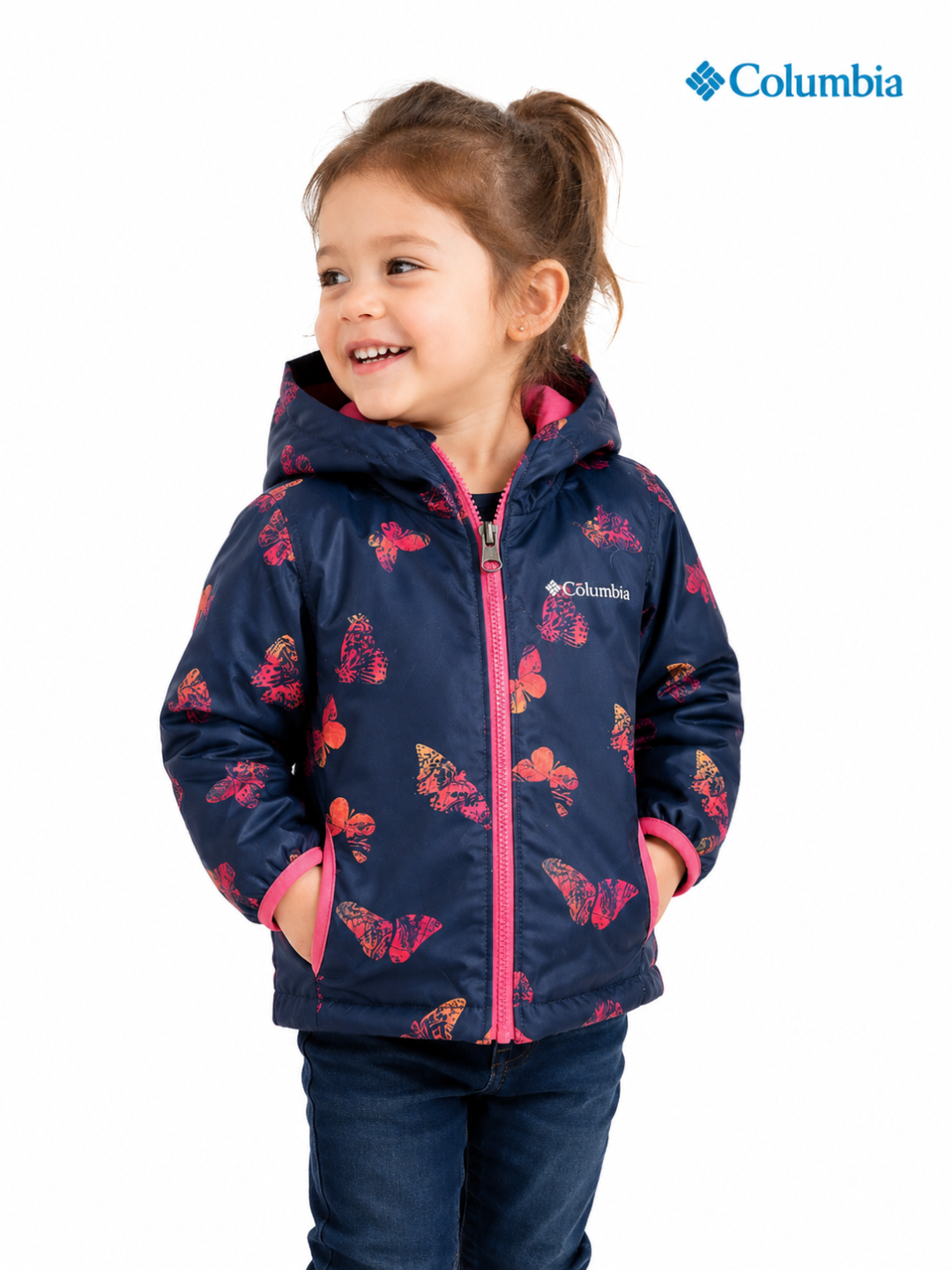 (COD: VI-95) CHAQUETA REVERSIBLE COLUMBIA TALLA 2