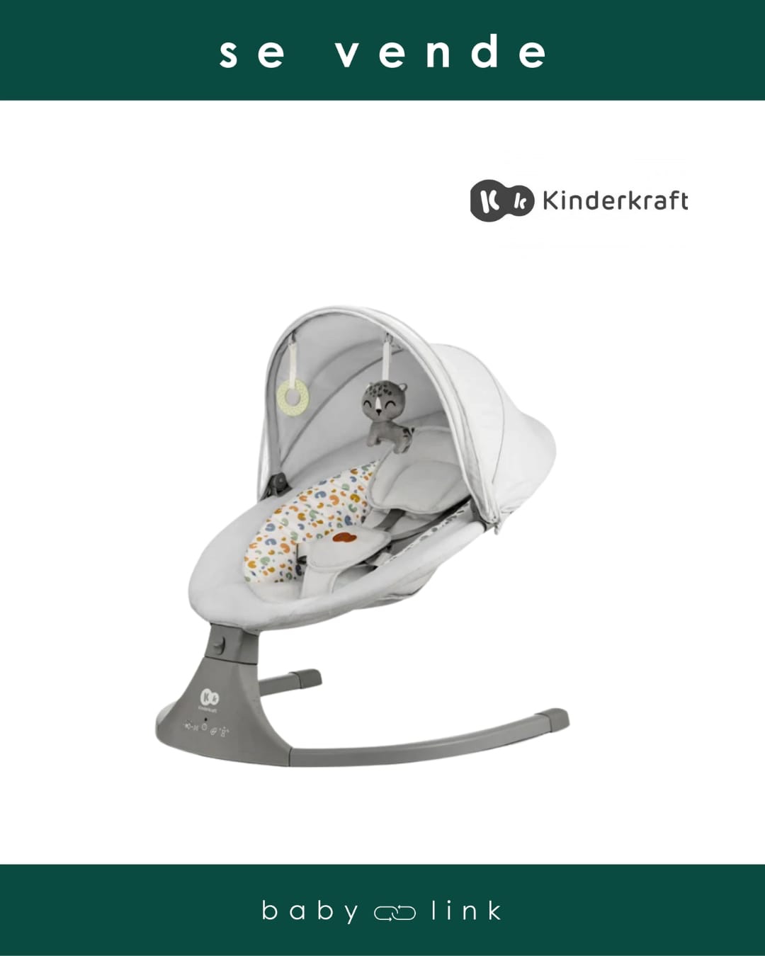 (COD:BB18633) SILLA MECEDORA KINDERKRAFT LUMI 2