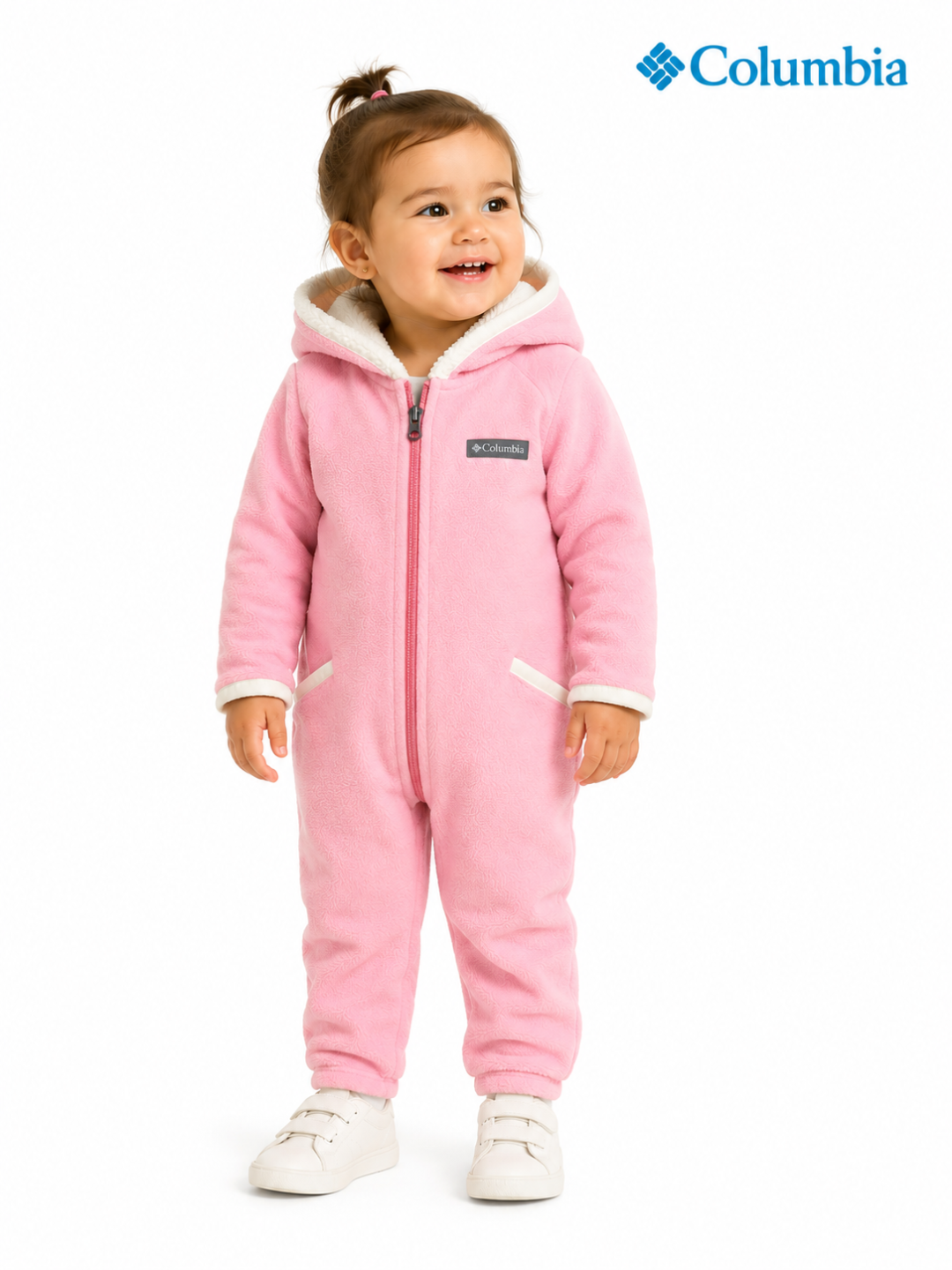 (COD: VI-111) ENTERITO DE POLAR COLUMBIA TALLA 12-18 MESES