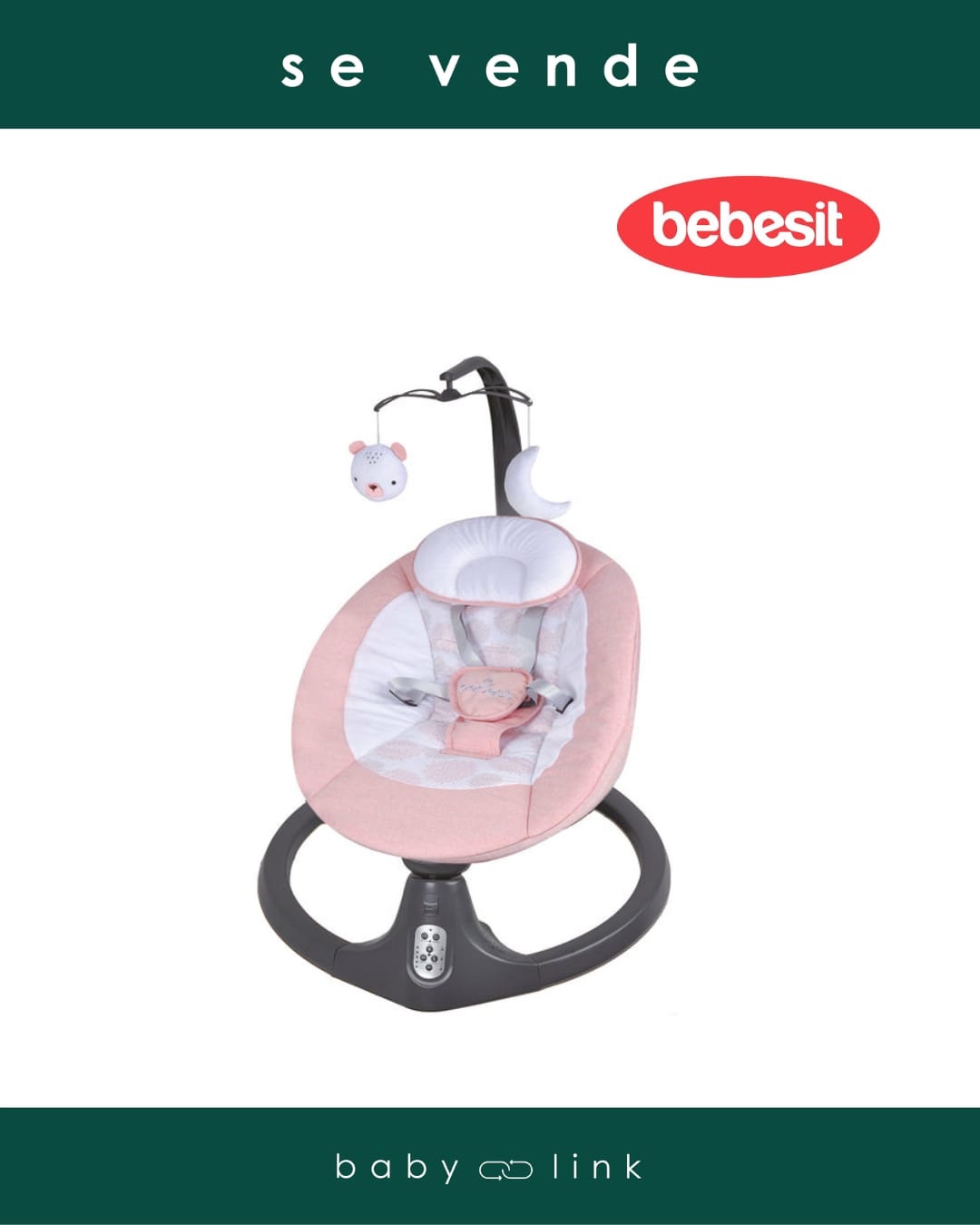 (COD:BB18563) SILLA MECEDORA BEBESIT BABY SWING